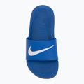 Șlapi pentru copii Nike Coffee hyper cobalt/white 5