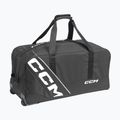 Geantă de călătorie CCM 520 Wheeled Player Bag 32' 115 l black/white