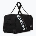 Geantă de călătorie CCM 520 Wheeled Player Bag 37' 175 l black/white 2