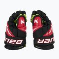 Mănuși de hochei pentru copii Bauer Vapor Fly40 Jr black/red 4