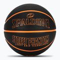 Minge de baschet Spalding Phantom negru/portocaliu mărime 6