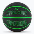 Minge de baschet Spalding Phantom negru/verde mărime 6
