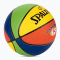 Minge de baschet Spalding Rookie Gear Leather multicolor mărime 5 2