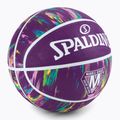 Spalding Marmură de baschet violet 84403Z 2