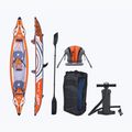 Caiac gonflabil pentur 2 persoane ZRAY Drift 14'0" white/orange