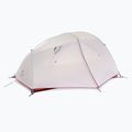Cort de trekking pentru 2 persoane Naturehike Star River 2 light grey/red