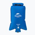 Sac cu funcție de pompă Naturehike Inflatable blue