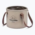 Găleată Naturehike NH20SJ040 10 l light brown