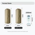 Cort de trekking 1-persoană Naturehike Mongar UL1 15D moon rock sand 6