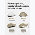 Cort de trekking 2-persoane Naturehike Mongar UL 2 15D moon rock gray 2