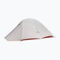 Cort de trekking 2-persoane Naturehike Cloud Up 2 Pro 20D light gray/red