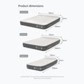 Saltea gonflabilă Naturehike Chenjing with Pillow Double grey 2