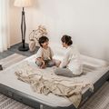 Saltea gonflabilă Naturehike Chenjing with Pillow Double grey 4