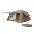 Cort de camping 4-persoane Naturehike Village 13 Ridge Ultimate Edition brown/ti black 9