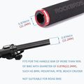 Mânere de ghidon Rockbros BT1001 Handlebar Grips black/red 4