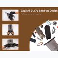Geantă și bagaj pentru furca bicicletei Rockbros Front Fork Rack+Fork Bag grey/black 2