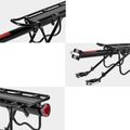 Portbagaj pentru bicicletă Rockbros HJ1009 Bike Rear Rack black 2