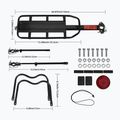 Portbagaj pentru bicicletă Rockbros HJ1009 Bike Rear Rack black 5