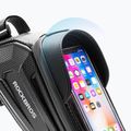 Geantă de bicicletă pentru cadru Rockbros B68 Bike Tube Bag 1.7L black 3