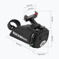 Geantă de bicicletă sub șa Rockbros C28BK Bike Saddle Bag black 4