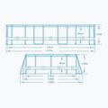 Piscină de exterior Bestway Power Steel Swim Vista Series Oval Pool Set 427x250 cm gri 6