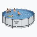 Piscină de exterior Bestway Steel Pro Max Pool Set 5612Z 488 x 122 cm gri 2