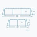 Piscină de exterior Bestway Steel Pro Pool 259 cm albastră 5