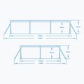 Piscină de exterior Bestway Steel Pro Pool 300 cm albastră 5