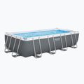 Piscină de exterior Bestway Power Steel Rectangular Pool Set 56465N 549 x 274 cm gri închis 2