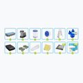 Piscină de exterior Bestway Power Steel Rectangular Pool Set 56465N 549 x 274 cm gri închis 9