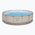 Piscină de exterior Bestway Steel Pro Max Pool Set 396 x 107 cm bej 3