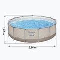 Piscină de exterior Bestway Steel Pro Max Pool Set 396 x 107 cm bej 7
