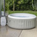 Bestway Lay-Z-Spa Piscină gonflabilă cu jacuzzi Tahiti alb 60007 3
