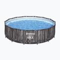 Piscină de exterior Bestway Steel Pro Max gri 5614Z