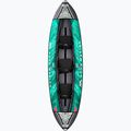 Caiac gonflabil 3-personă 12'6″ AquaMarina Recreational Kayak verde Laxo-380 2