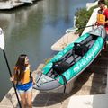 Caiac gonflabil 2 persoane 10'6 'AquaMarina Recreational Kayak verde Laxo-320 12