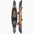 Caiac gonflabil de înaltă presiune 1 persoană 12'4 'AquaMarina Tomahawk gri Air-K 375 2