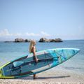 Placă SUP Aqua Marina Hyper - Touring iSUP, 3.5m/15cm, cu lesa bobină albastru-marin BT-21HY01 11