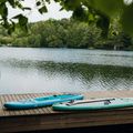 Placă SUP Aqua Marina Dhyana - Yoga iSUP, 3.36m/15cm, cu vâslă și lesă de siguranță gri BT-21DHP 9