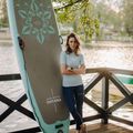 Placă SUP Aqua Marina Dhyana - Yoga iSUP, 3.36m/15cm, cu vâslă și lesă de siguranță gri BT-21DHP 14