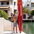 Placă SUP Aqua Marina Race Elite - Racing iSUP, 4.27m/15cm roșie BT-22RE 14