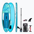 Placă SUP Aqua Marina Vibrant - Youth iSUP, 2.44m/10cm, cu vâslă și lesă de siguranță albastră BT-22VIP