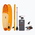 Set placă SUP gonflabilă Aqua Marina Fusion 10'10" with el. Pump before sunset