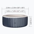 Jacuzzi pentru 6-persoane MSpa Muse Jet Indigo 15