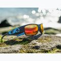 Ochelari de soare Aztron Avatar-X2 matt black/gloss blue/polarized sahara red mirror/brown 6