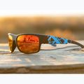 Ochelari de soare Aztron Avatar-X2 matt black/gloss blue/polarized sahara red mirror/brown 7