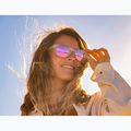 Ochelari de soare Aztron Party white marble print/polarized rose pink mirror/brown 6
