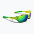 Ochelari de soare pentru copii Aztron Shine spark lime/wayve/polarized green/yellow mir/grey