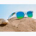 Ochelari de soare pentru copii Aztron Solar ice grey/graffiti/polarized blue/yellow mirror/grey. 10