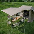 Cort de camping pentru 4 persoane Naturehike Village 6.0 brown 7